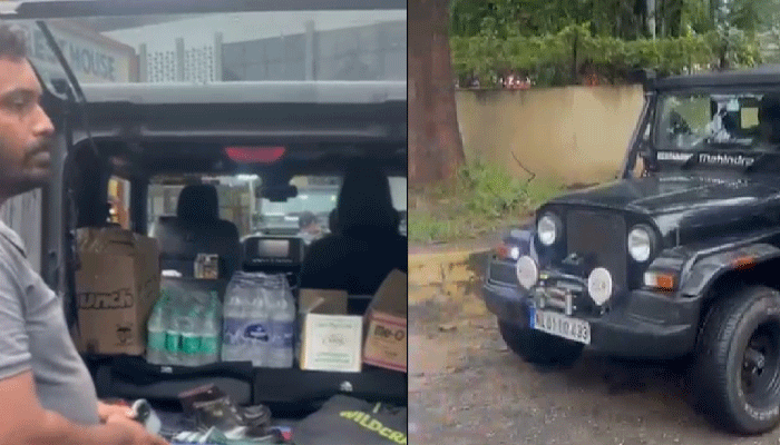 ആറന്മുളയില് ദുരിതാശ്വാസ പ്രവര്ത്തനത്തിന് എത്തിയ ഓഫ് റോഡ് വാഹനത്തിന് പിഴ ചുമത്തി എംവിഡി