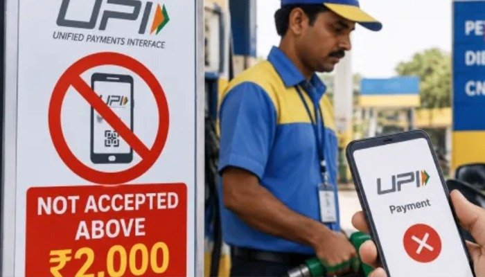 2,000 രൂപക്ക് മുകളിൽ യുപിഐ വഴി സ്വീകരിക്കില്ലെന്ന് പെട്രോൾ പമ്പ് ഉടമകൾ; വലഞ്ഞ് ജനം
