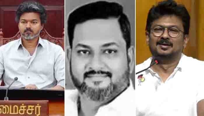 ടിവികെ നേതാവിന്റെ കൊലപാതകം; വിജയ്ക്കെതിരെ രൂക്ഷവിമർശനവുമായി ഉദയനിധി